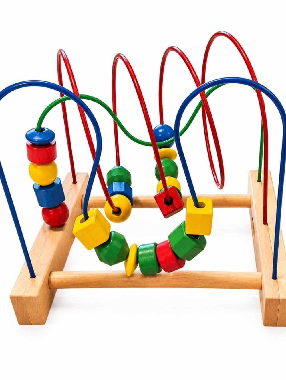 IKEA MULA Wooden Bead Maze Activity Toy Montessori Motor Skills Toddler Learning